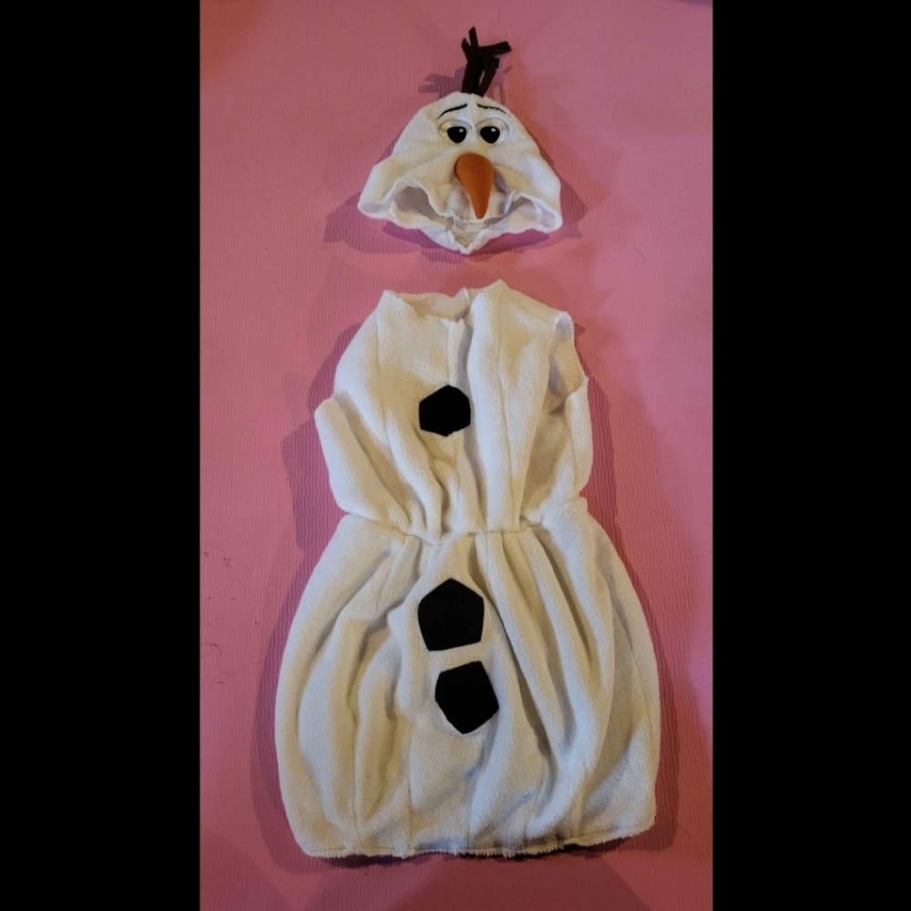 Kids Frozen Olaf Halloween Snowman Costume